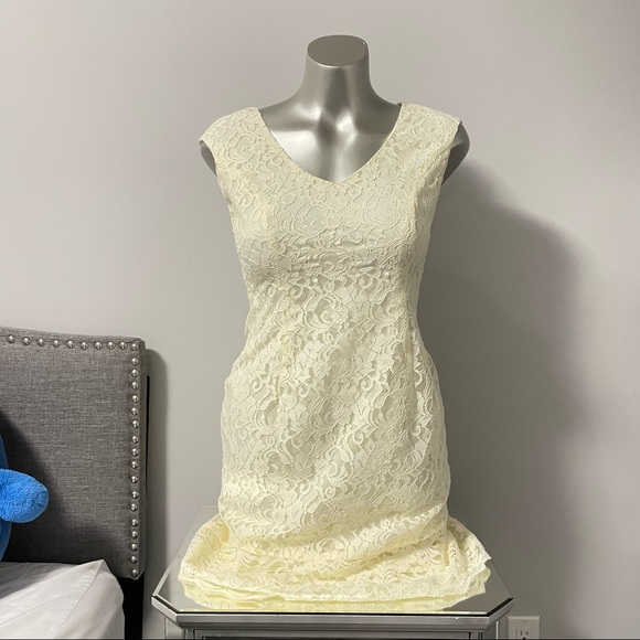 American Living White Lace Dress - Picture 1 of 12